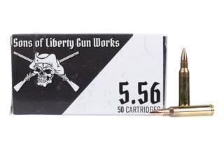 Sons of Liberty Gun Works 5.56 NATO 55gr FMJ - Box of 50